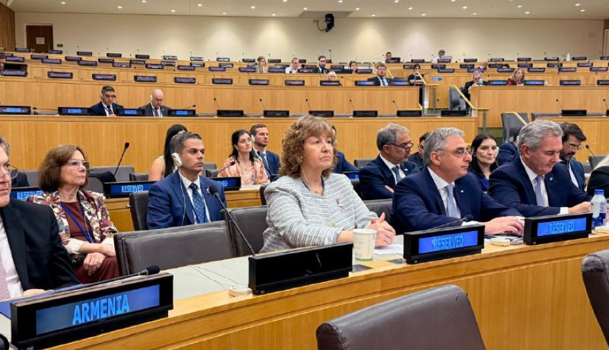 Urquiza participó en Nueva York del Comité de Descolonización de la ONU 