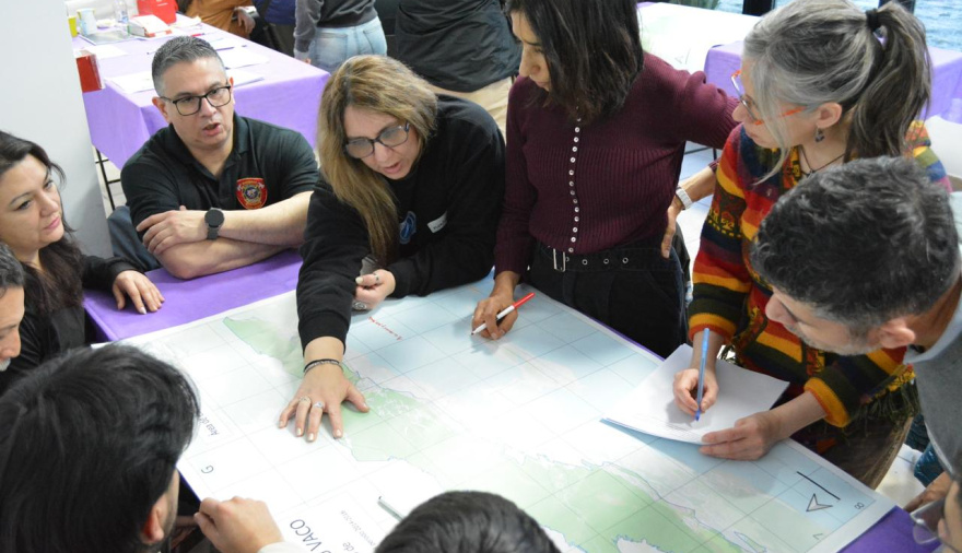 Avanza la construcción del mapa de riesgos de incendios forestales para la cuenca alta de Ushuaia