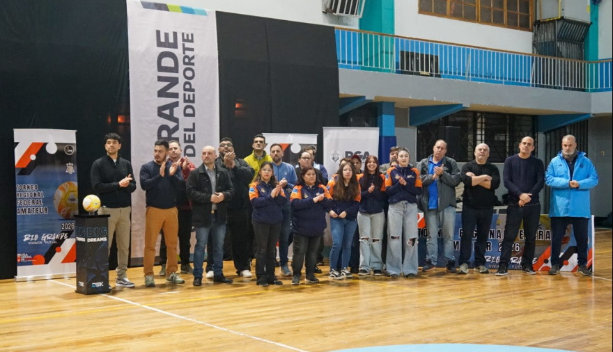 Gobierno acompañó el acto inaugural del Torneo Nacional Federal Amateur de Futsal Femenino