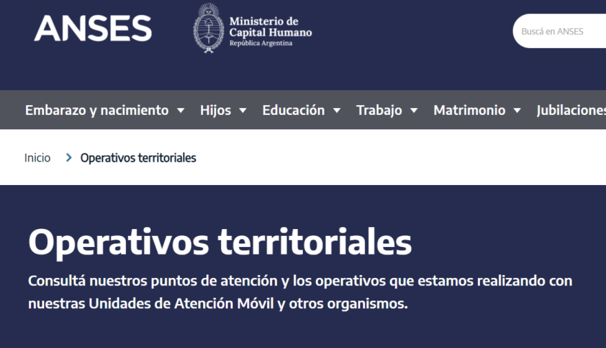 La ANSES atenderá en Tolhuin para trámites varios