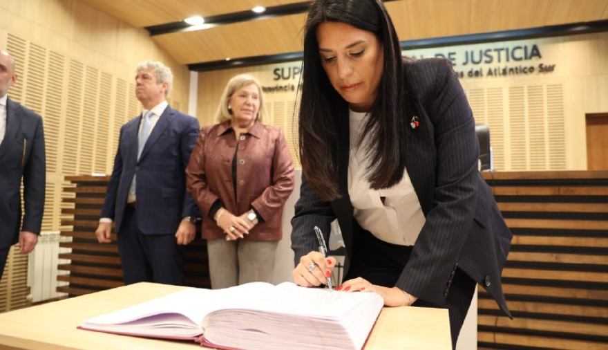 María Elena Guerrero asumió como Jueza de Familia y Minoridad