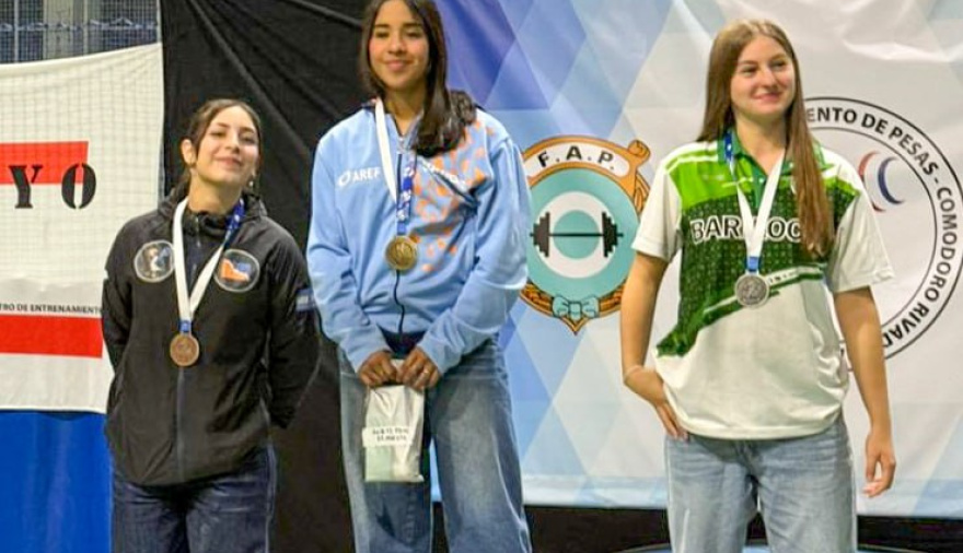 Kiara Pino fue convocada al Campus Nacional Sub 15 de levantamiento olímpico en el CENARD