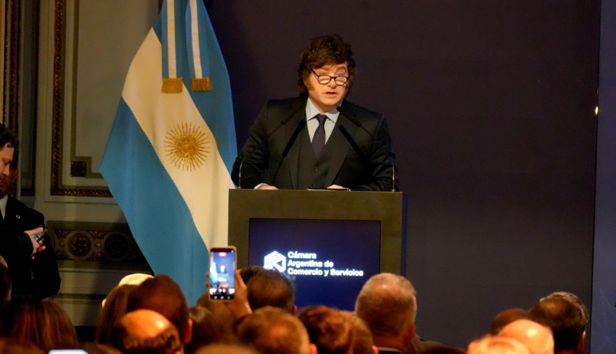 Milei destacó el crecimiento de la economía y la fuerte reducción de la inflación