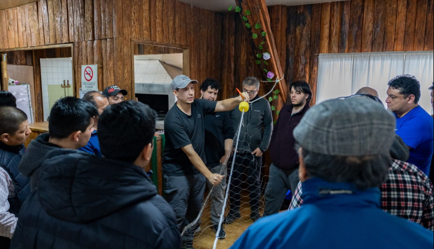 Pescadores artesanales participaron del curso de buenas prácticas operativas