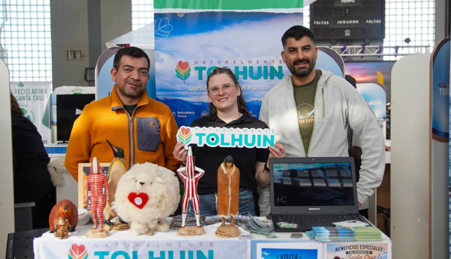 Tolhuin fortaleció su promoción turística en la Expo de Río Gallegos