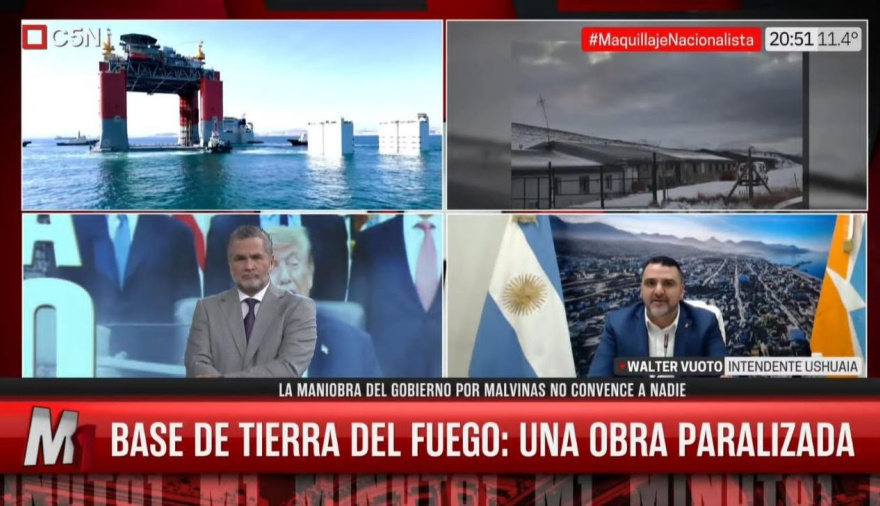 Vuoto: "Estamos a fovor de una base naval integrada, pero tiene que estar al servicio de los intereses nacionales"