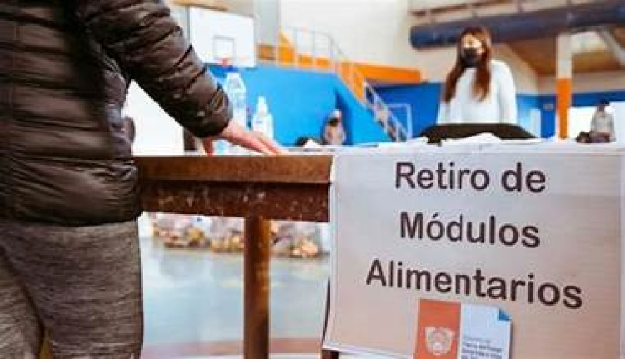 Cronograma de entrega de módulos alimentarios