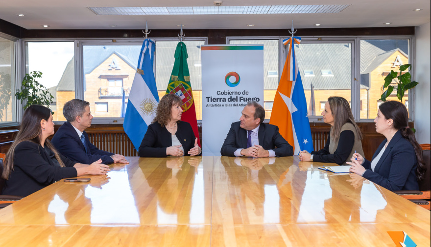 Tierra del Fuego fortalece el vínculo institucional y estratégico con la República de Portugal
