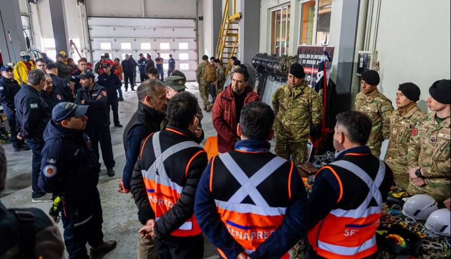 Tierra del Fuego y SENAPRED fortalecen el trabajo conjunto en gestión de riesgo
