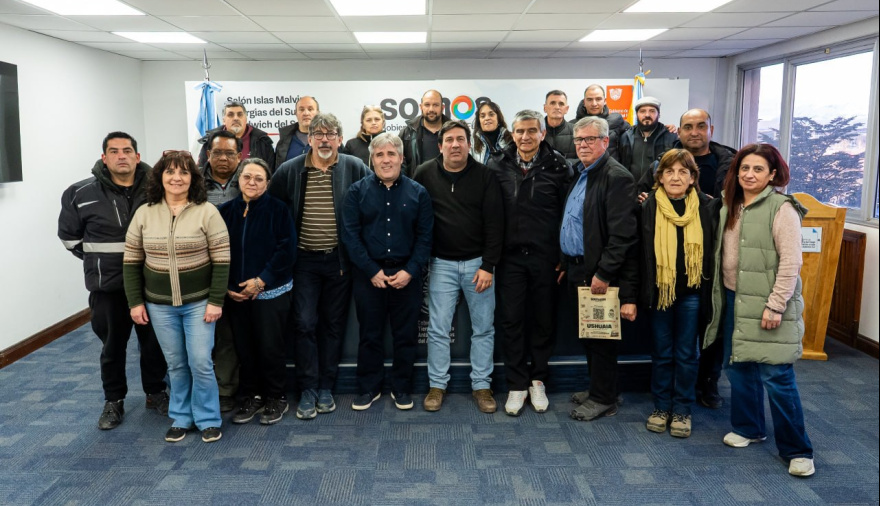 Canals recibió a representantes de la Federación Argentina de Trabajadores Viales