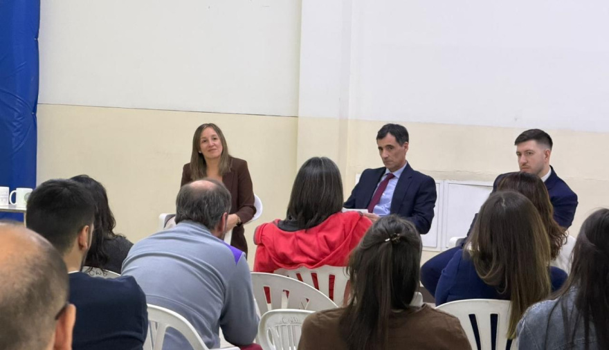 El Poder Judicial dialogó con estudiantes sobre el nuevo Régimen Penal Juvenil