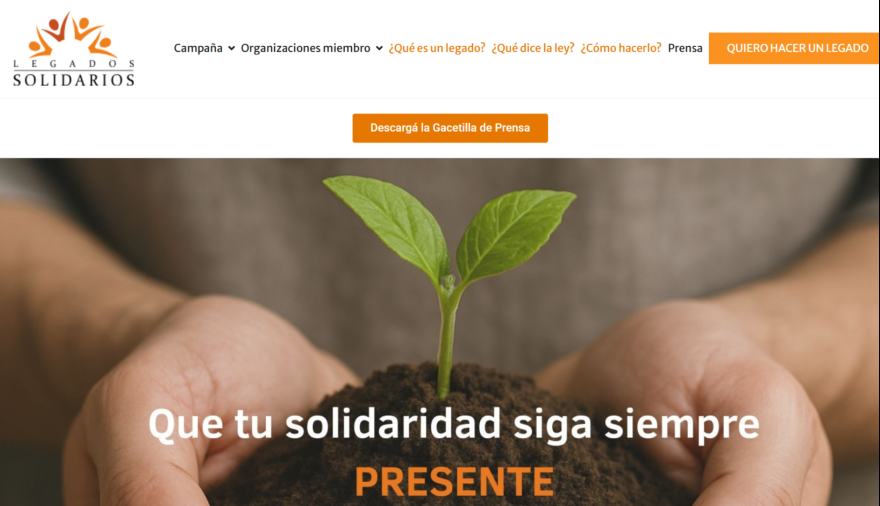 Causas solidarias, legados para el futuro