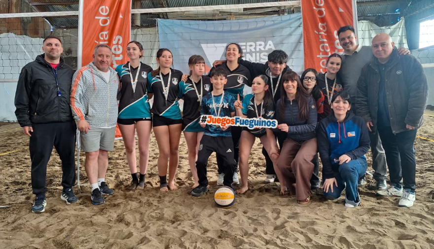 Los Juegos Fueguinos consagraron a sus campeones provinciales de Vóley Playa