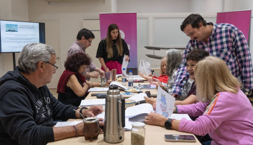 Casa Ushuaia en Buenos Aires realizó un nuevo encuentro del Taller de Estimulación Cognitiva