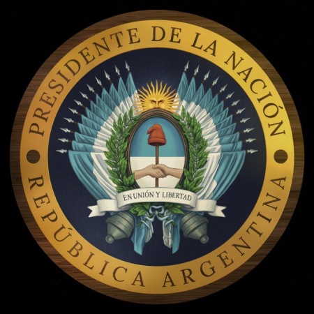 El nuevo logo del Presidente de la Nación que difundió el Gobierno
