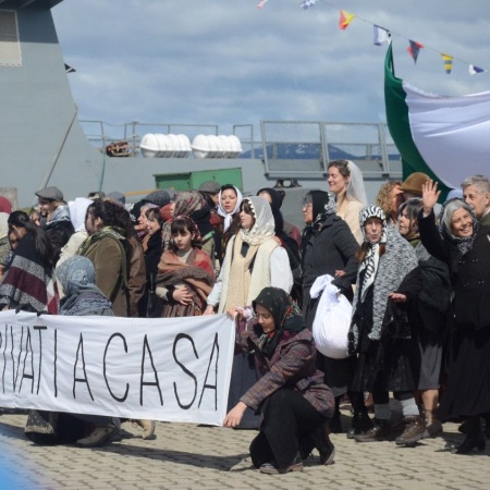 Ushuaia participó del homenaje al segundo grupo de inmigrantes italianos que llegó a la ciudad