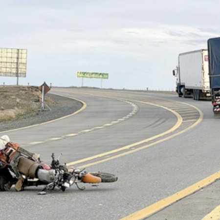 Trágica muerte de un motociclista argentino en la ruta chilena