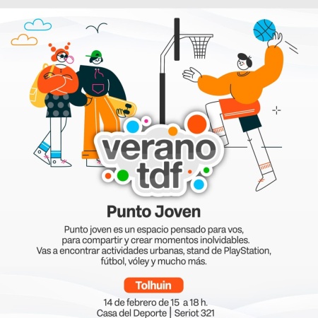 Este viernes llega a Tolhuin Punto Joven