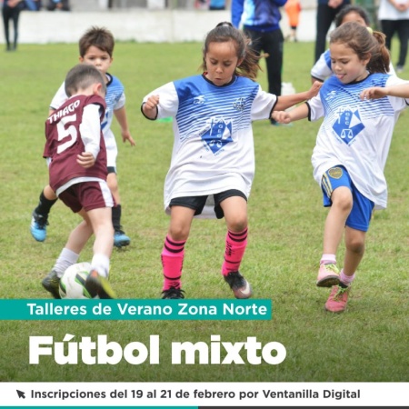 Inician los talleres de verano "Zona Norte" del Instituto Municiapl de Deportes