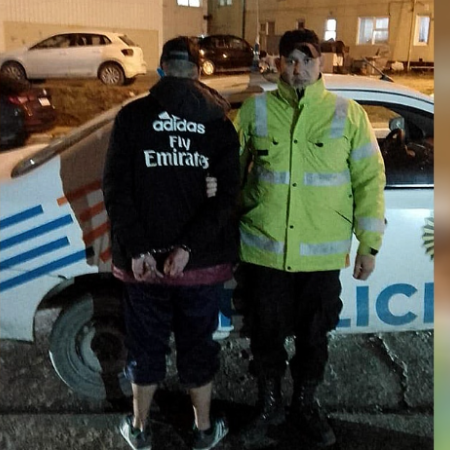 Por incendio intencional detuvieron a un hombre en Ushuaia