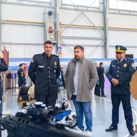 Comenzó en Río Grande la expo ‘Conociendo tu Policía’