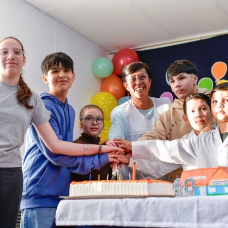 La Escuela Provincial N°17 de San Sebastián celebró su 40° aniversario