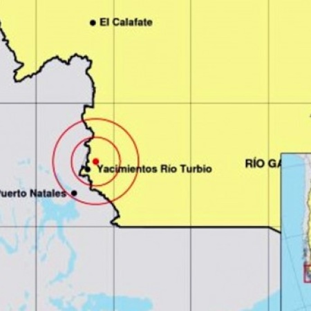 Un temblor sacudió la zona de Río Turbio en Santa Cruz