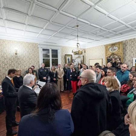 Quedó inaugurada la muestra  “Italia giardino del mondo” en la antigua Casa Beban