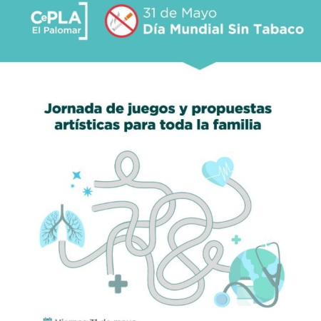 La Municipalidad realizará una jornada recreativa por el Día Mundial sin Tabaco"