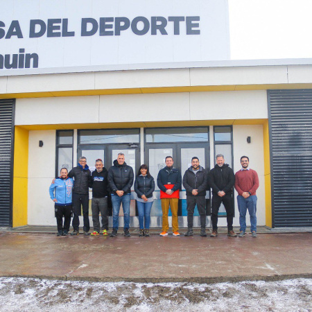 El Comité de los Juegos Binacionales de la Araucanía recorrió los espacios deportivos de la provincia