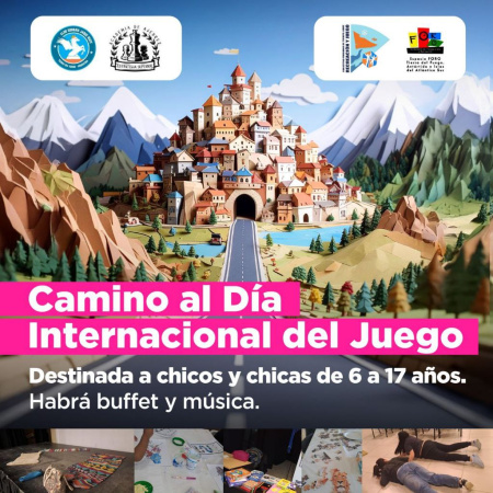 La Municipalidad acompará la actividad lúdica "Camino al Día Internacional del Juego"
