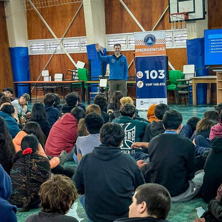 Defensa Civil de Ushuaia continúa con la formación en Prevención Sísmica