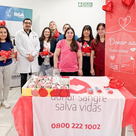 Se realizó en Río Grande una jornada de donación voluntaria de sangre