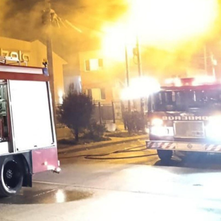 Se produjo un incendio en una vivienda de Río Grande
