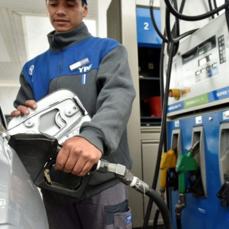 YPF aumentó 6,4% el precio de los combustibles