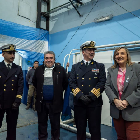 Funcionarios municipales participaron del acto por el 215° aniversario de la Prefectura Naval Argentina