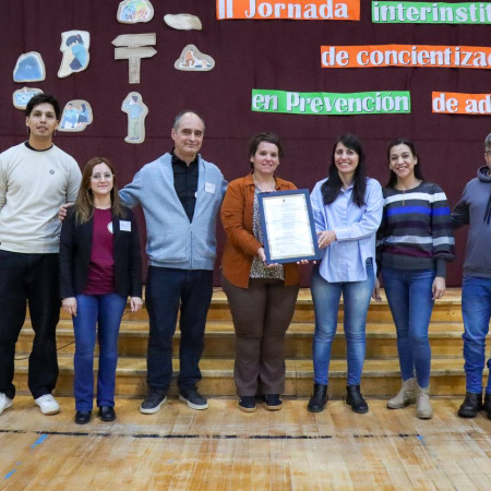 La Dirección de Juventudes de Tolhuin se sumó a la jornada de prevención en el Trejo Noel