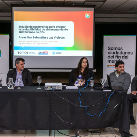 Presentaron conclusiones del proyecto de almacenamiento subterráneo de CO2
