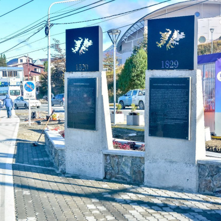 La Municipalidad solicitó circular con suma precaución en la bicisenda "Pensar Malvinas"