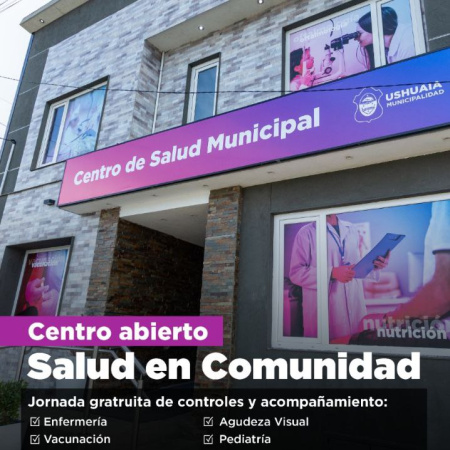 El Centro de Salud Municipal realizará una jornada abierta de controles