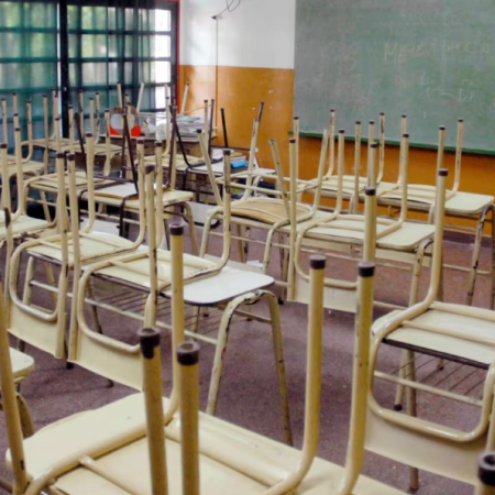 Por el viento suspendieron las clases del turno tarde en toda la provincia