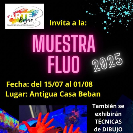 Se presentará la muestra "Fluo" en la Antigua Casa Beban