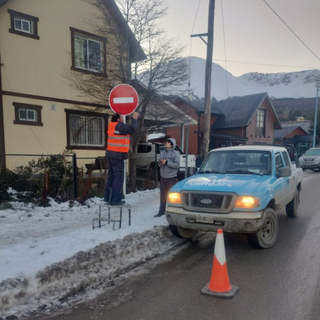 Cambio en los sentidos de circulación en el barrio Pista de Esquí