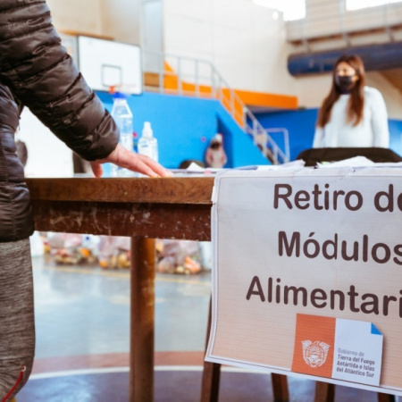 El sábado entregarán los módulos alimentarios en Ushuaia