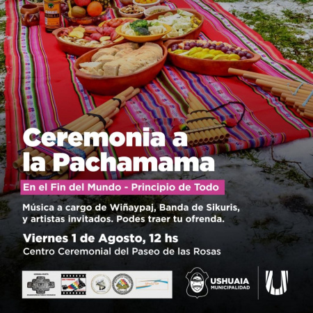 La Municipalidad acompañará la ceremonia a la Pachamama