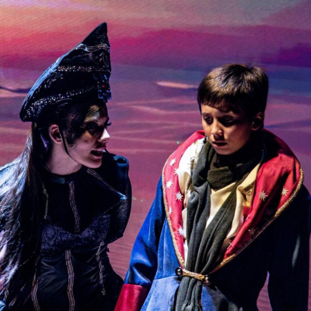Cultura municipal acompañó la propuesta infantil "El Principito" en la sala Niní Marshall