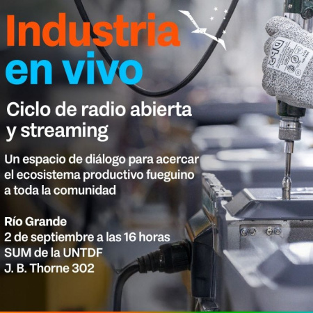 "Industria en Vivo": Gobierno realizará un ciclo de radio y streaming
