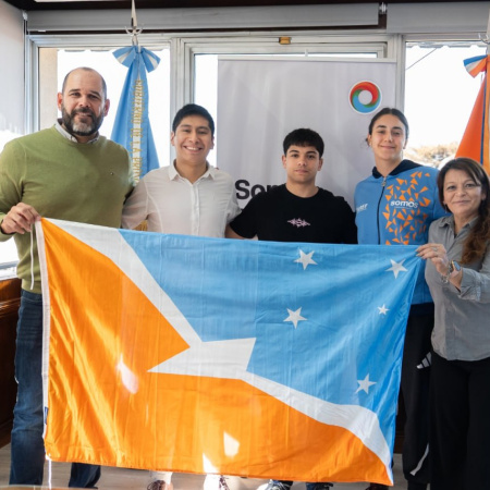 Melella y Tita recibieron a deportistas que participarán de los juegos argentinos de alto rendimiento