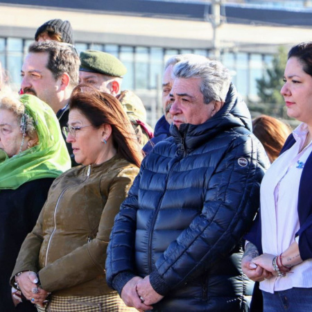 Funcionarios municipales participaron del acto por el "Día del Inmigrante"