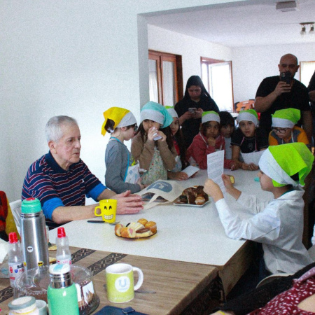 Jornada de lectura, recetas y canciones el Barrio Río Pipo
